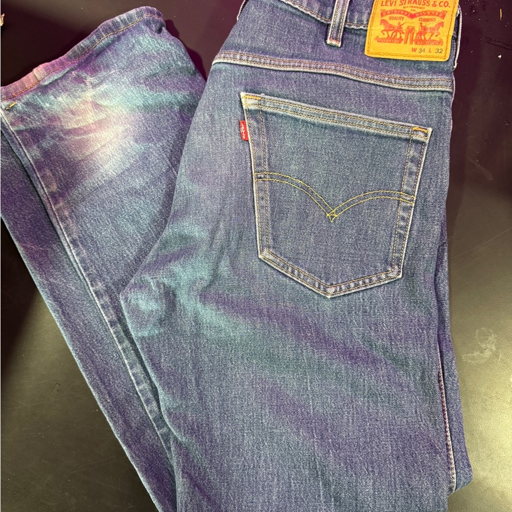 Levi's Men's Indigo Straight Jeans